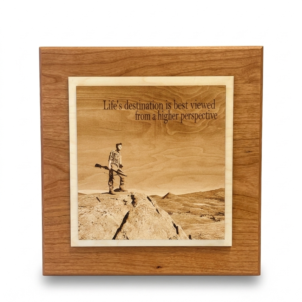 Modern Naturalist Style Engraved Photographs