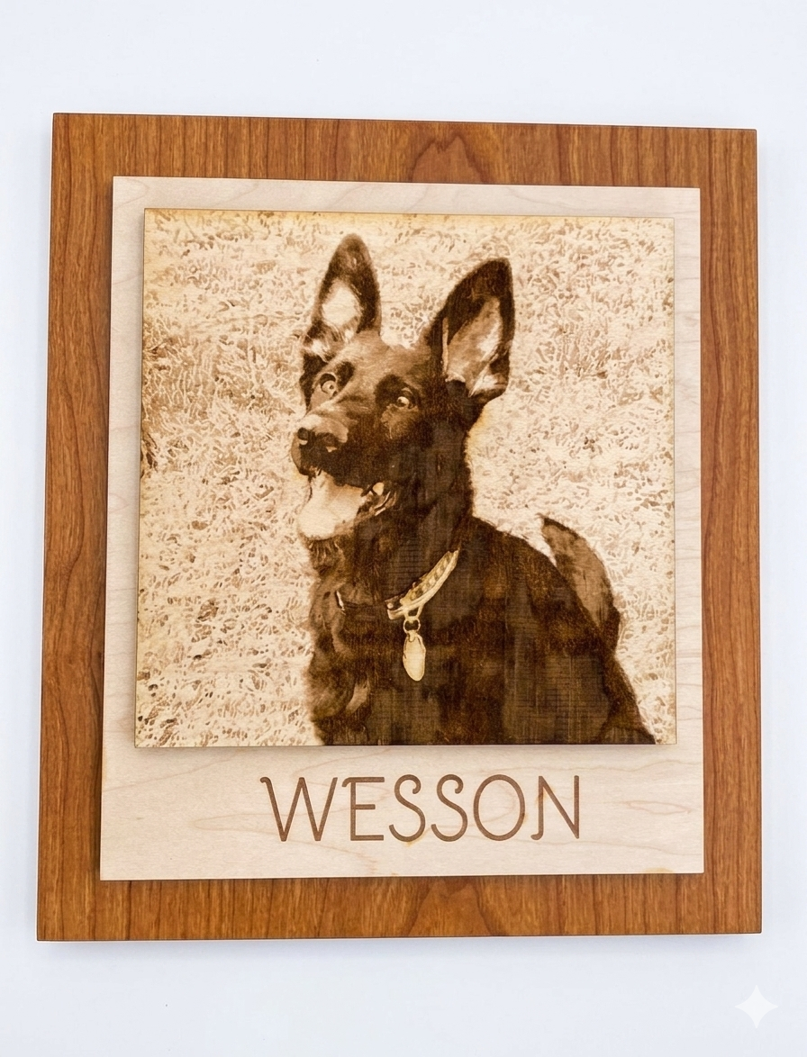Modern Naturalist Style Engraved Photographs