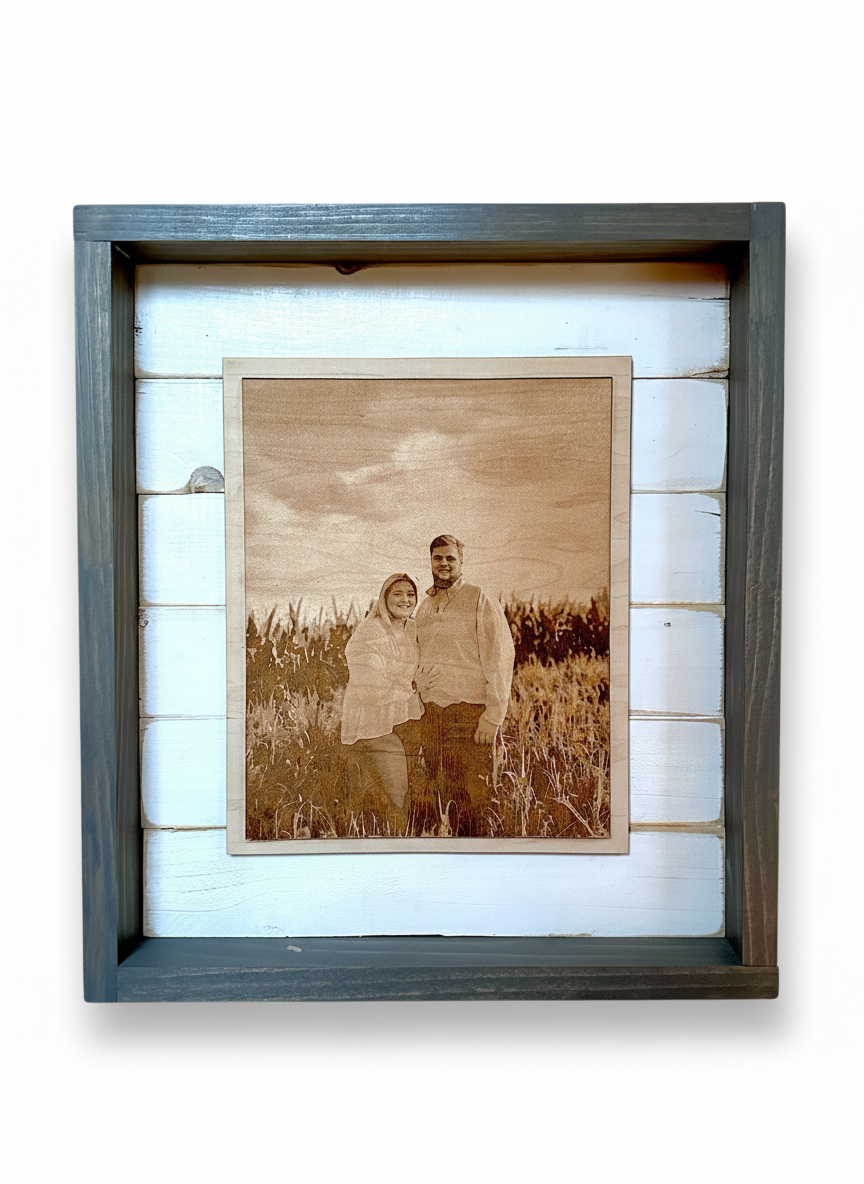 The Heirloom Gallery Framed Engraved Photograph
