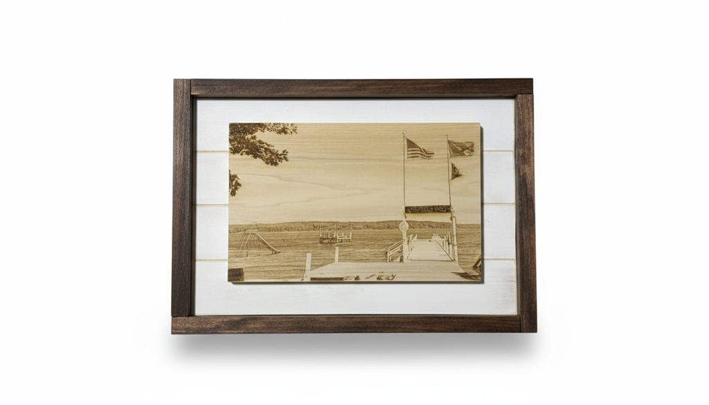 The Heirloom Gallery Framed Engraved Photograph