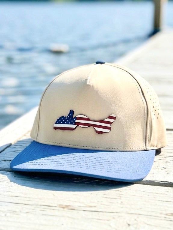 Patriotic Geneva Lake Performance Hat