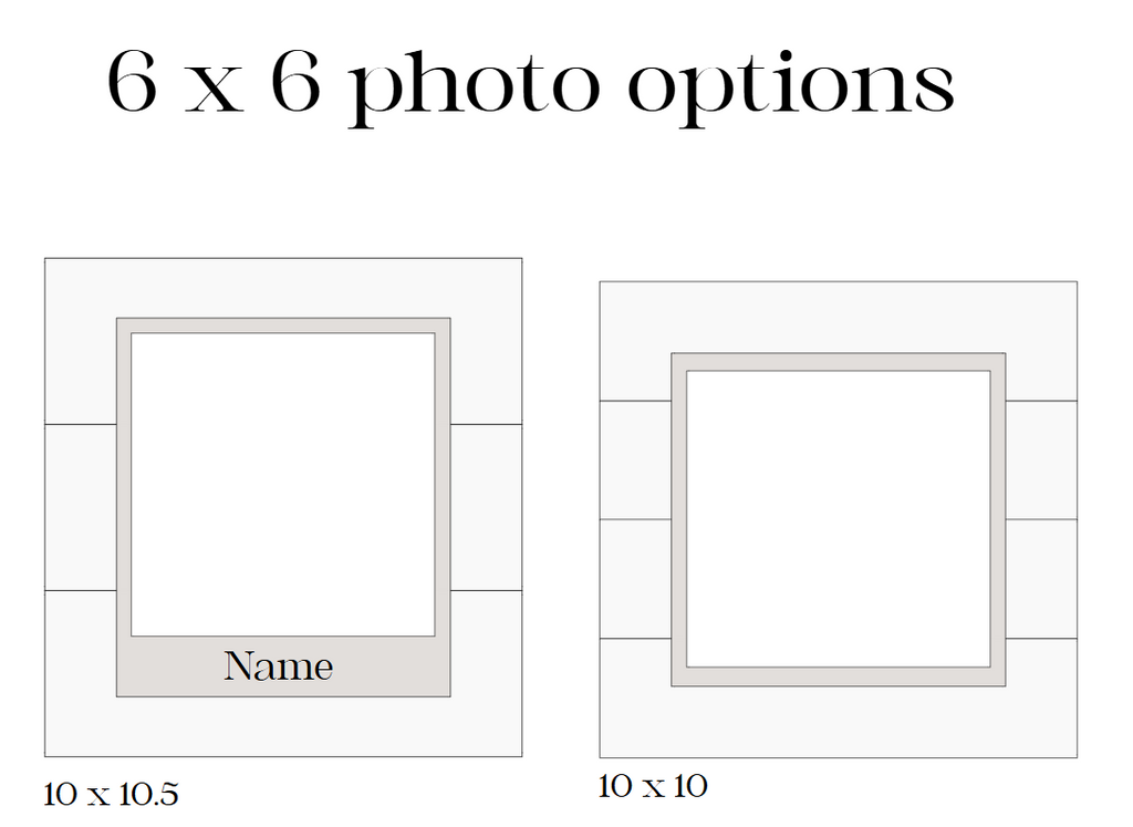 Layered Shiplap Backed Engraved Photographs