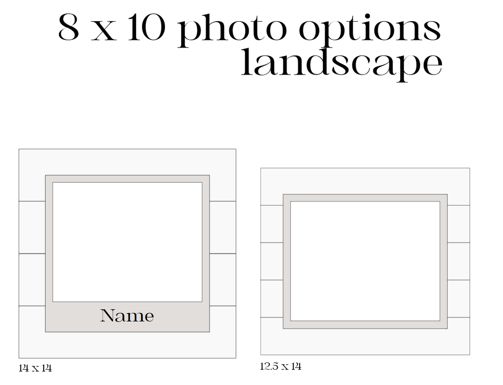 Layered Shiplap Backed Engraved Photographs