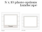 Layered Shiplap Backed Engraved Photographs