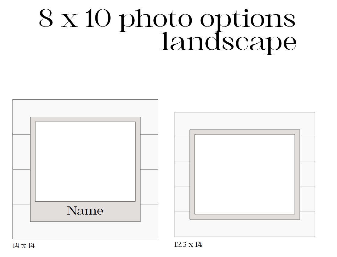 Layered Shiplap Backed Engraved Photographs
