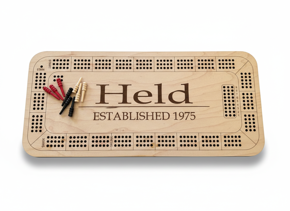 Signature Series Cribbage Board
