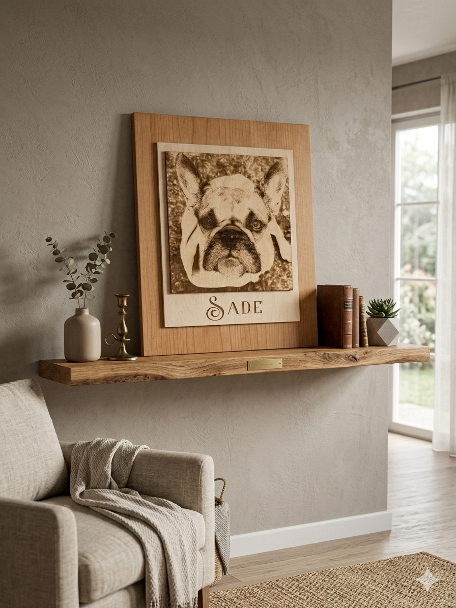 Modern Naturalist Style Engraved Photographs